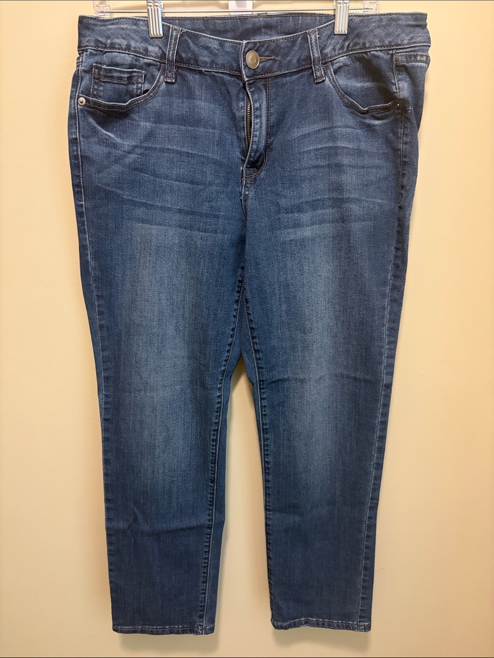 Venezia Women's Dark Blue Boot Cut Stretch Jeans